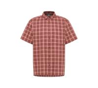 Jack Wolfskin Herren Planalto Shirt Hemd, Check Dark Rust, XL EU