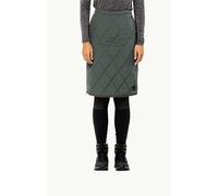 Jack Wolfskin Wandermood Skirt Winterrock Winddicht Wasserabweisend Atmungsaktiv Damen Grün S