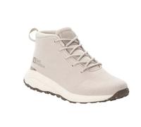 Jack Wolfskin Wanderschuhe Campfire Mid Wool, Bio-Baumwolle, bequem – Grau Damen Gr. 39 (US 7,5)