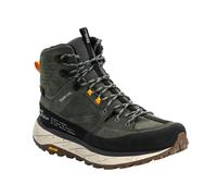 Jack Wolfskin Wanderschuhe Terraquest Mid Texapore (PFC-Frei, wasserdicht) dunkelgrün Herren, Größe Euro (US) 42,5 (9,5)