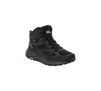 Jack Wolfskin Wanderschuhe Terraventure Texapore MID (wasserdicht) schwarz Herren, Größe Euro (US) 45,5 (12)