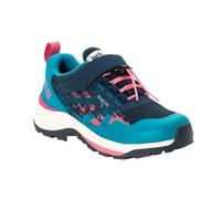Jack Wolfskin Wanderschuhe Villi Hiker Texapore Low (wasserdicht, atmungsaktiv) darkblau/pink Kinder, Größe Euro (US) 36 (4,5)
