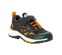 Jack Wolfskin Wanderschuhe Villi Hiker Texapore Low (wasserdicht, atmungsaktiv) phantomgrau/orange Kinder, Größe Euro (US) 35 (3,5)