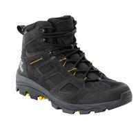 Jack Wolfskin Wanderschuhe Vojo 3 Texapore Mid (wasserdicht, atmungsaktiv) schwarz/gelb Herren, Größe Euro (US) 48 (14)