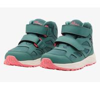 Jack Wolfskin Wanderschuhe Woodland 2 Texapore Mid VC (Klettverschluss, wasserdicht) jade grün Kinder, Größe Euro (US) 40 (7,5)