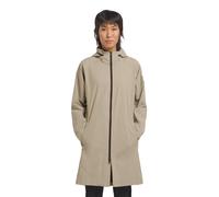 Jack Wolfskin Wellsee Coat Women Trenchcoat Damen L grey stone