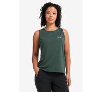 Tanktop JACK WOLFSKIN "WILDTRAIL TANK TOP W", Damen, Gr. M (38/40), sago palm, Obermaterial: 100% Polyester, normal, Rundhals, Tops Tanktop (62327866-M) sago palm