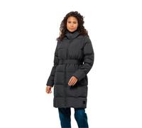 Jack Wolfskin Winter-Daunenmantel Frozen Lake Coat 2023 (winddicht, wasserabweisend, atmungsaktiv) schwarz Damen, Größe L