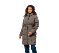 Jack Wolfskin Winter-Daunenmantel Frozen Lake Coat (winddicht, wasserabweisend, atmungsaktiv) braun Damen, Größe S