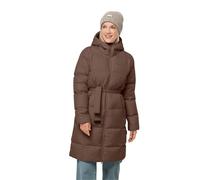 Jack Wolfskin Winter-Daunenmantel Frozen Lake Coat (winddicht, wasserabweisend) braun Damen, Größe XS