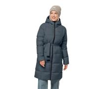 Jack Wolfskin Winter-Daunenmantel Frozen Lake Coat (winddicht, wasserabweisend) dunkelblau Damen, Größe XL