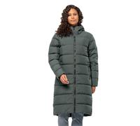 Funktionsmantel JACK WOLFSKIN "FROZEN PALACE COAT W" Gr. L (42/44), grün (slate green) Damen Mäntel Funktionsmäntel mit Kapuze (78650058-L)