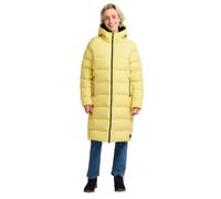 Jack Wolfskin Winter-Daunenmantel Frozen Palace Coat 2025 (winddicht, wasserabweisend) gelb Damen, Größe XL