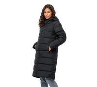 Jack Wolfskin Winter-Daunenmantel Frozen Palace Coat (winddicht, wasserabweisend) schwarz Damen, Größe XL