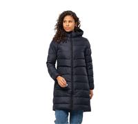 Jack Wolfskin Winter-Daunenmantel Lenauplatz Coat (winddicht, wasserabweisend, atmungsaktiv) dunkelblau Damen, Größe L