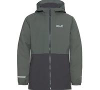 Jack Wolfskin Winterjacke "Snowy Days" in Khaki - Größe 164 | Kinderjacken