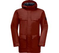 Jack Wolfskin Winterlager Parka Men Wasserdichter Wintermantel Herren M red intense rust