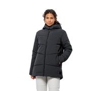 Jack Wolfskin Wintermantel Karolinger Long (warm, winddicht, sehr wasserabweisend) phantomgrau Damen, Größe M
