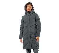 Jack Wolfskin Wintermantel Marienplatz Coat (winddicht, sehr wasserabweisend) dunkelgrün Damen, Größe L