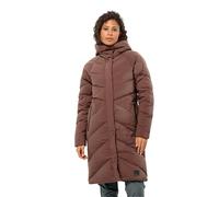Jack Wolfskin Wintermantel Marienplatz Coat (winddicht, sehr wasserabweisend) rotbraun Damen, Größe M