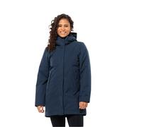 Jack Wolfskin Wintermantel Salier Coat (abnehmbare Kapuze, wasser- und winddicht) nachtblau Damen, Größe S