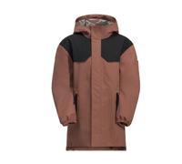 Jack Wolfskin Wintermantel Teen 2L Insulated Parka (wasserdicht, winddicht) rotbraun Mädchen, Größe 176
