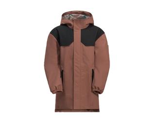 Jack Wolfskin Wintermantel Teen 2L Insulated Parka (wasserdicht, winddicht) rotbraun Mädchen, Größe 176