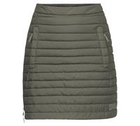 Jack Wolfskin Winterrock Iceguard (winddicht, warm wattiert, PFC-frei) dusty olivegrün Damen, Größe S