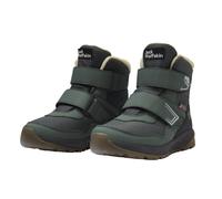Winterboots JACK WOLFSKIN "POLAR BEAR-B TEXAPORE MID VC K", Mädchen, Gr. 39, mystic grün, Synthetik, Textil, Schuhe Winterboots, Snowboots, Winterstiefel, Winterschuhe, wasserdicht & gefüttert (482997