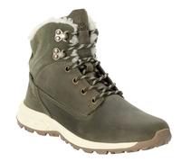 Jack Wolfskin Winterstiefel Queenstown City Texapore Mid (Leder, wasserdicht) mossgrün Damen, Größe Euro (US) 40 (8,5)