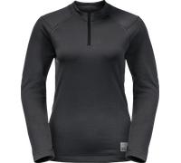 Jack Wolfskin Women's Bike Commute Halfzip Phantom S