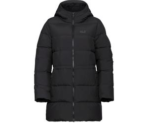 Jack Wolfskin Women's Frozen Palace Long Jacket Rds Black M