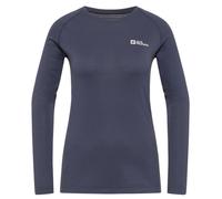 Jack Wolfskin - Women's Infinite Warm L/S - Fleecepullover, Gr. L, blau (Graphite)