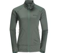Jack Wolfskin Women's Kammweg Full Zip Picnic Green XS