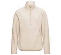 Jack Wolfskin Fleecepullover "Lite Curl" in Beige - Größe L | Damenpullover