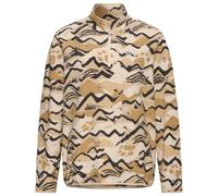 Jack Wolfskin - Women's Paw Era 100 Print Halfzip - Fleecepullover, Gr. XXL, beige (MountainPawOyster)