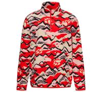 Jack Wolfskin - Women's Paw Era 100 Print Halfzip - Fleecepullover, Gr. XXL, rot (MountainPawSirenRed)