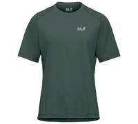 Jack Wolfskin Prelight Suncool T-Shirt Women Leichtes T-Shirt mit UV-Schutz und Kühleffekt Damen M green sago palm