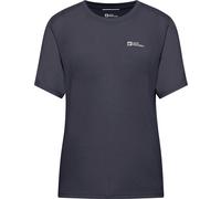 Jack Wolfskin Damen Vonnan S/S W T-Shirt, Graphite, M EU