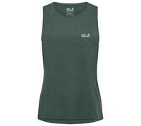 Tanktop JACK WOLFSKIN "WILDTRAIL TANK TOP W", Damen, Gr. XL (46), sago palm, Obermaterial: 100% Polyester, normal, Rundhals, Tops Tanktop (62327866-XL) sago palm