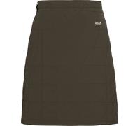 Wickelrock JACK WOLFSKIN "WINTERDUNE SKIRT W", Damen, Gr. M (38/40), obsidianmoss, Oberstoff: 87% POLYAMID 13% ELASTHAN; Füllung 1: 100% POLYESTER; Futter: 100% POLYESTER, Röcke (41873813-M) obsidianm