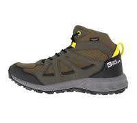 Jack Wolfskin Woodland 2 Texapore Mid Herren Wanderschuh - Grün / 42,5