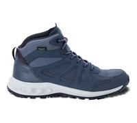 Jack Wolfskin Woodland 2 Texapore Mid Damen Wanderschuhe blau - 38
