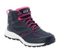 Jack Wolfskin Woodland Texapore Mid Kinder Multifunktionsschuhe, blau, Größe 31 31