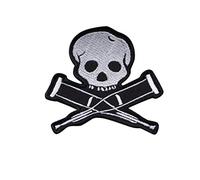 JACKASS Industrial Metal, Black Doom Punk Rock, Johnny Knoxville, Spike Jonze, Jeff Tremaine Embroidered Iron on Applique Souvenir Accessory