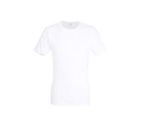 Ceceba Herren T-Shirt, Kurzarm, Baumwolle, Feinripp, weiß, Uni 6