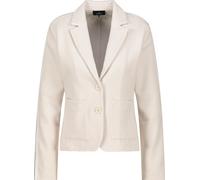 Blouson MONARI "Basic Piquee", Damen, Gr. 36, beige, Web, Obermaterial: 48% Baumwolle, 48% Modal, 4% Elasthan, unifarben, regular fit taillenbedeckt, V-Ausschnitt, eingesetzt gerader Abschluss, Jacken