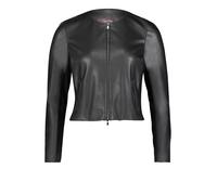 Vera Mont Damen Blazer-Jacke mit Reißverschluss Schwarz Gr. 40