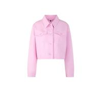 Marc Cain Jeansjacke mit Knopfleiste und Brusttaschen in Pink, Größe 40