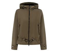 Outdoorjacke FUCHS SCHMITT, Damen, Gr. 40, schilf, Web, Obermaterial: 100% Polyester, unifarben, regular fit hüftlang, hoch geschlossener Ausschnitt, verstellbar abgesteppte Kante mit verstellbarem Gu